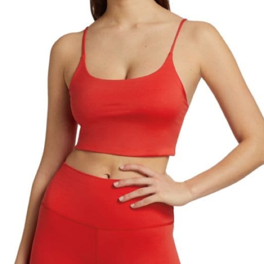 Alice and Olivia Penny Scoopneck Croptop